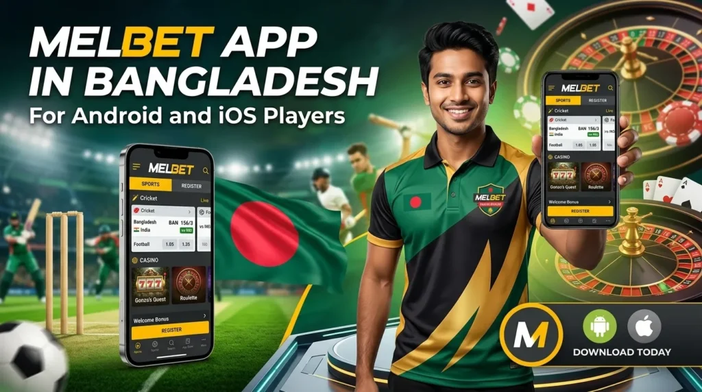 Melbet App in Bangladesh For Android and iOS Players